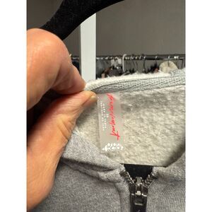 Free People Movement Grey Sleeveless Hoodie Jumpsuit Jogger – XS – NWT